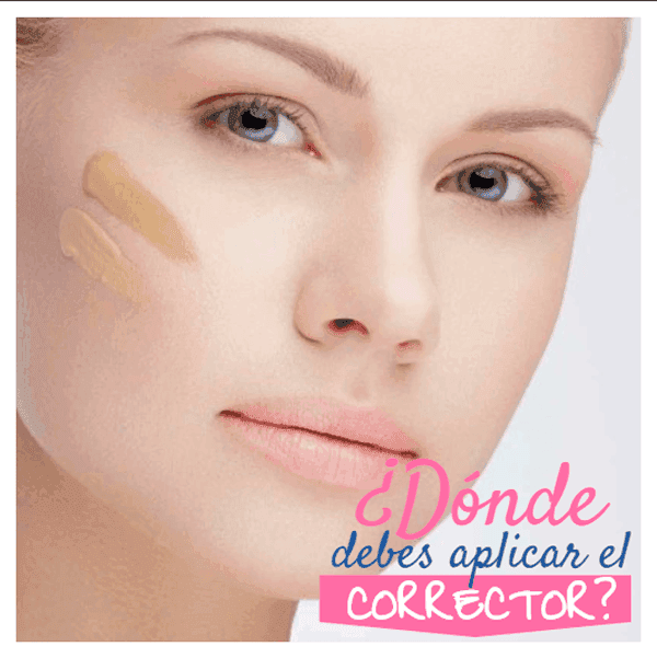¿Donde aplicar el corrector?