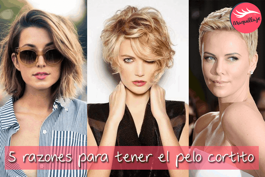5 razones para tener el pelo cortito
