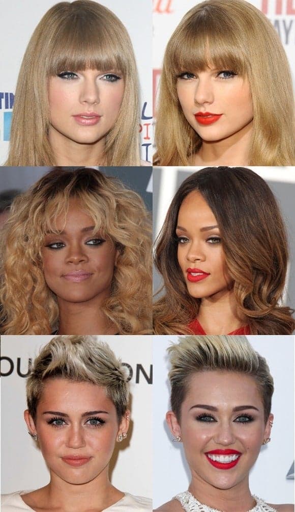 Labios Rojos ¡Perfectos!