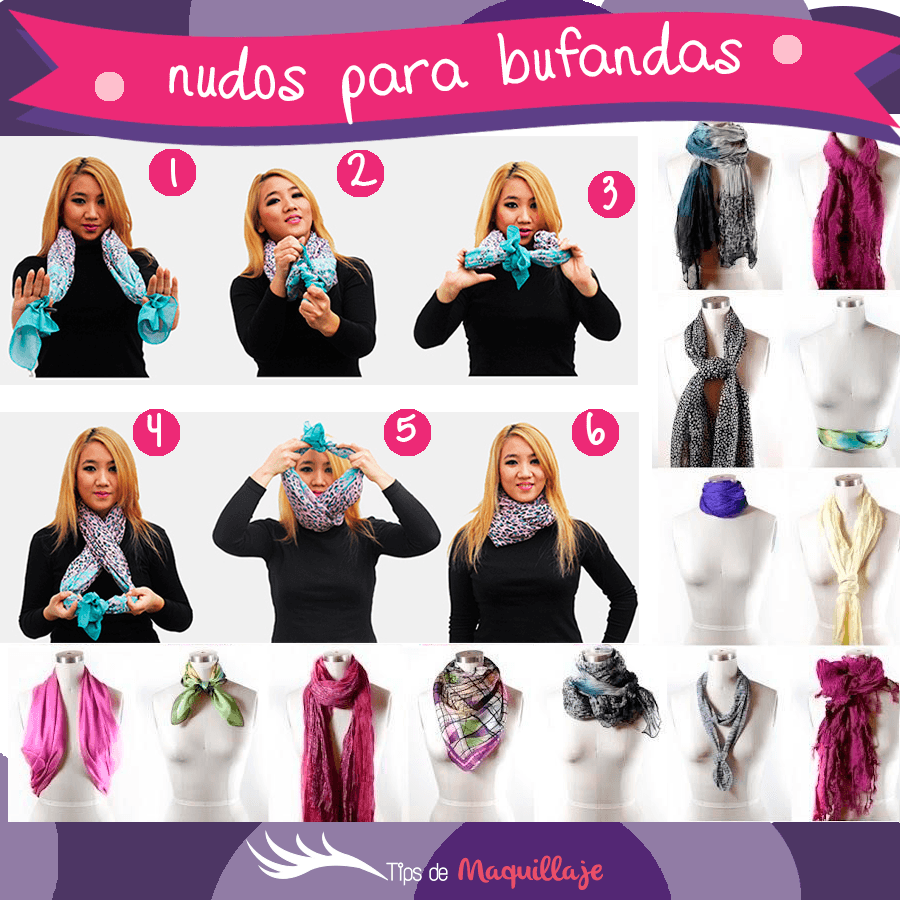 Formas chic de usar una bufandas