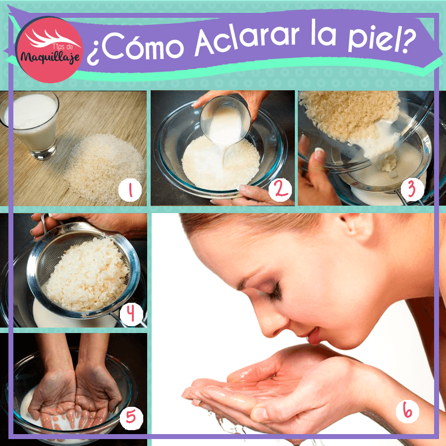 Cómo aclarar tu piel naturalmente