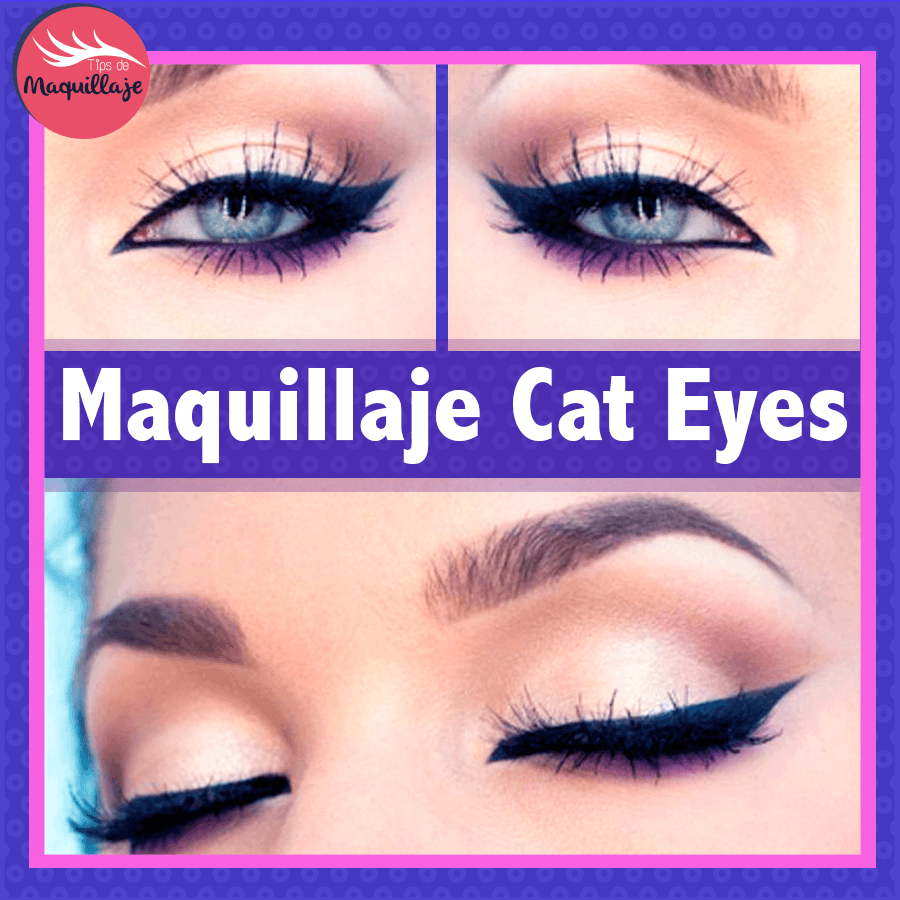 Maquillaje de ojos Cat Eyes