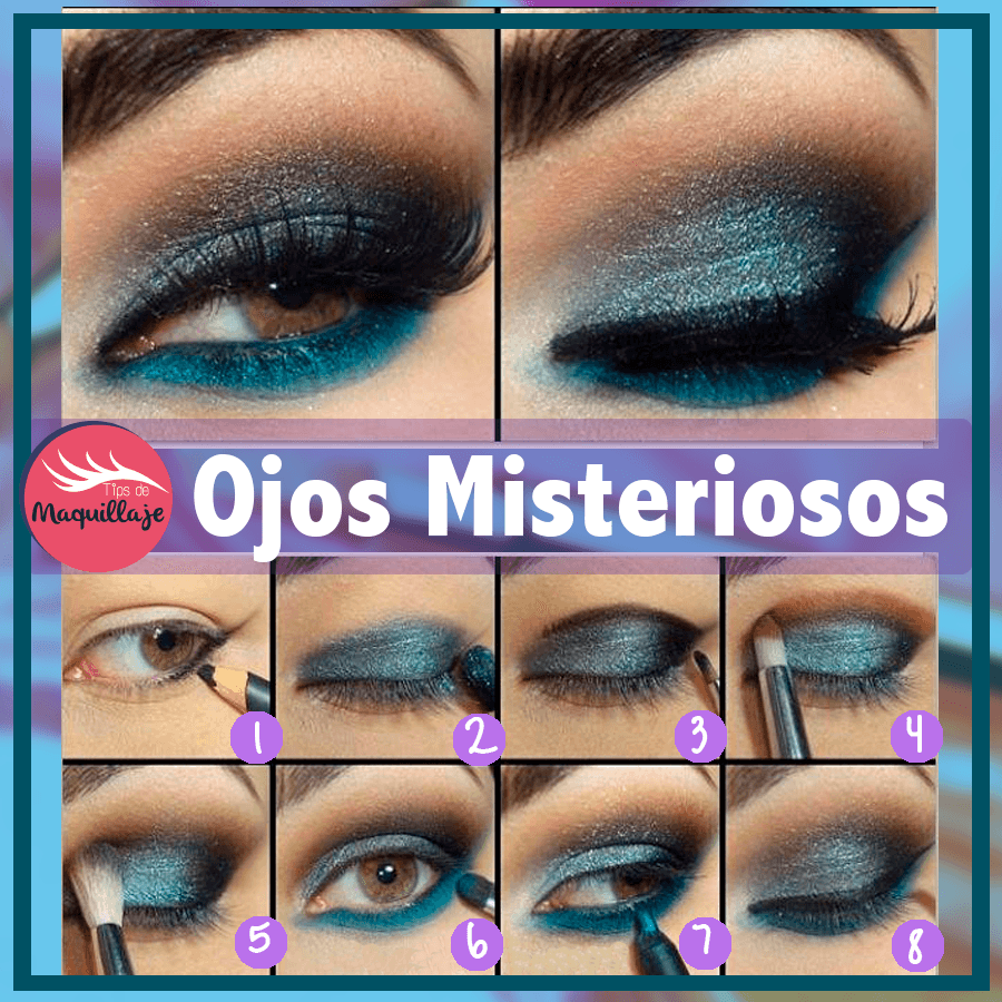Tutorial de maquillaje oscuro y enigmático