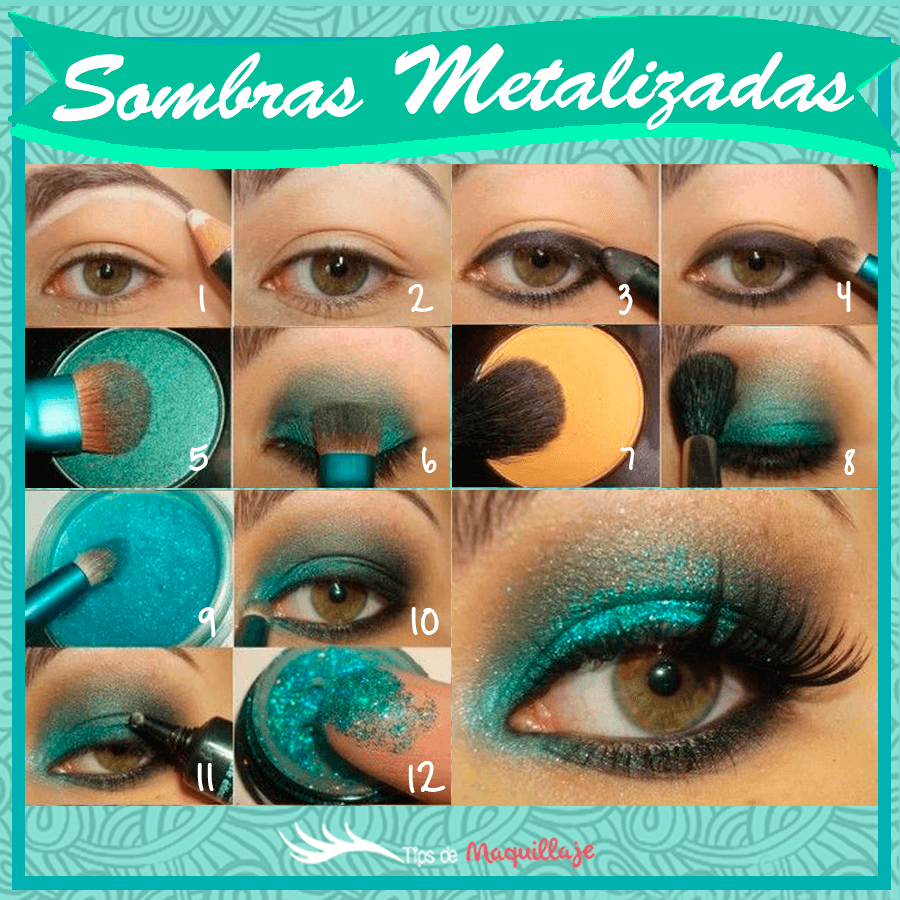 Las Sombras metalizadas están muy In