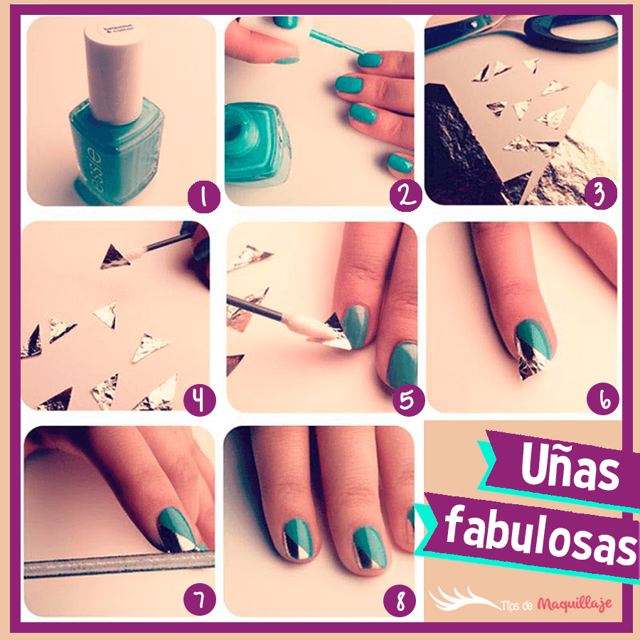 Nail Art sencillo paso a paso