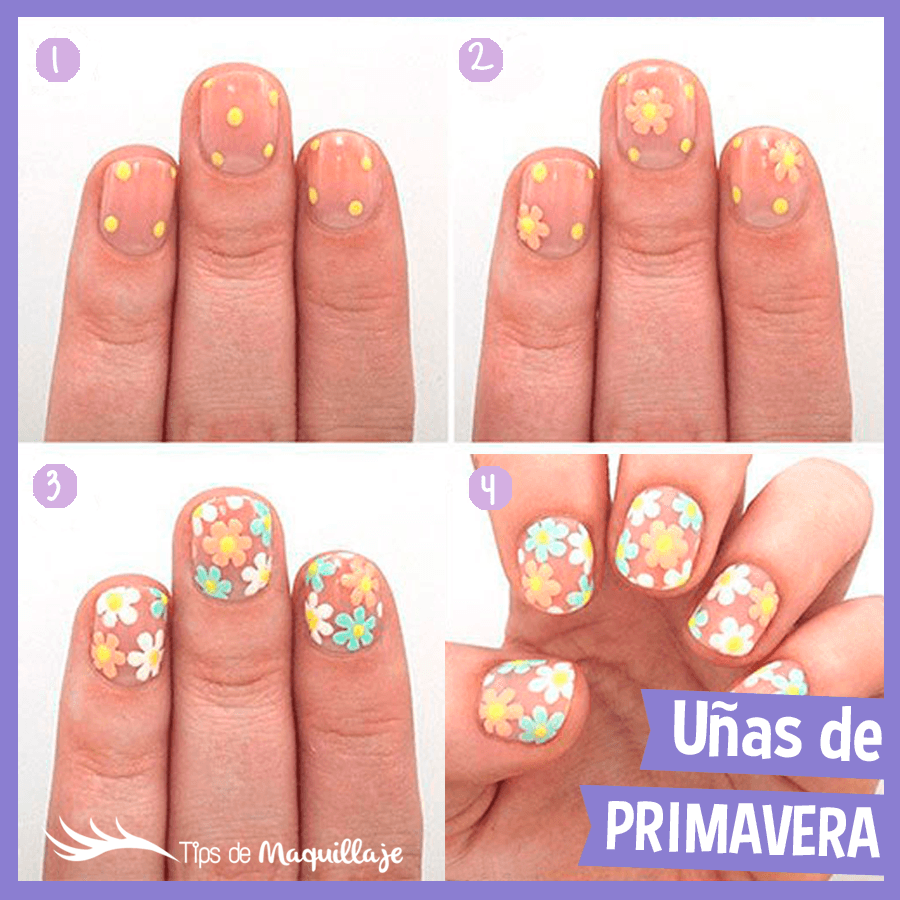 Uñas decoradas, Tutorial Paso a Paso!!!
