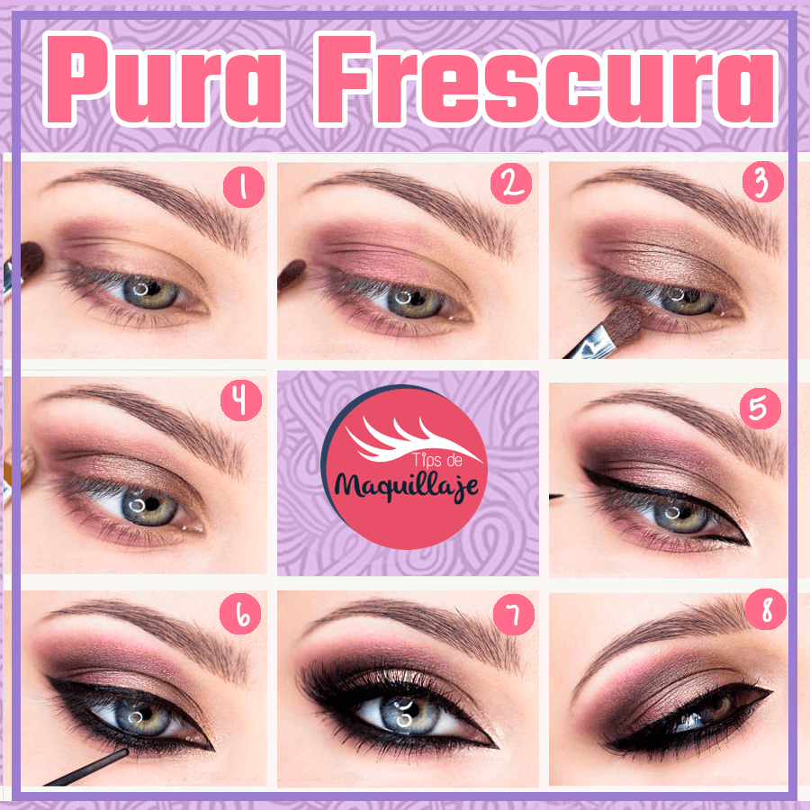 Un Maquillaje con glamour, fresco y puro colmado de optimismo y alegría.