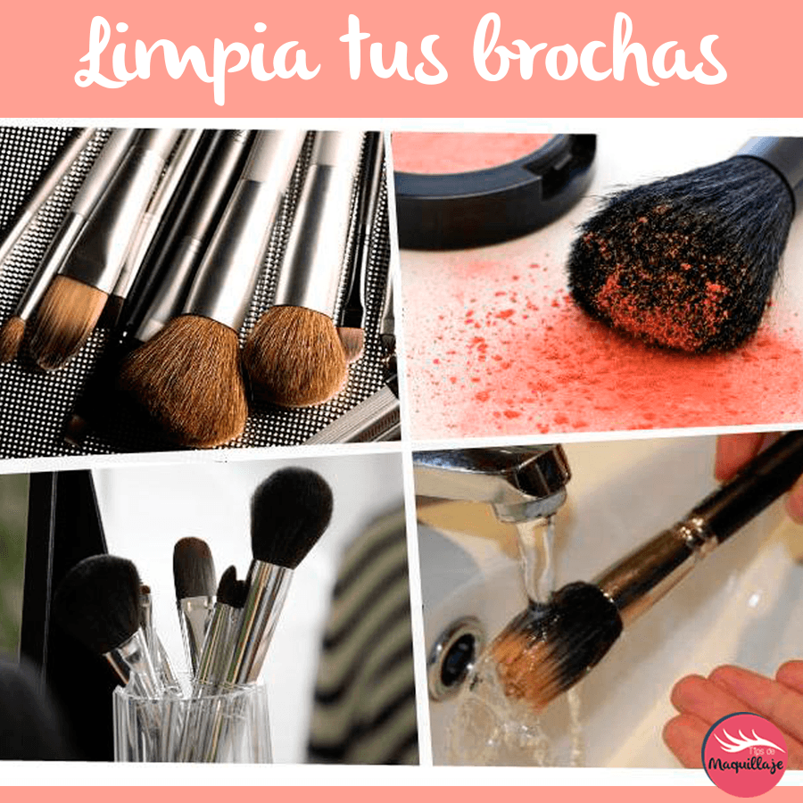Tip de belleza: ¿Cómo limpiar las brochas del maquillaje?