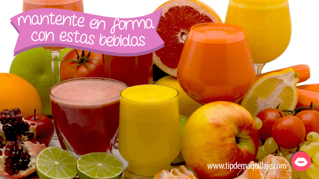 5 Bebidas para tener un estómago plano