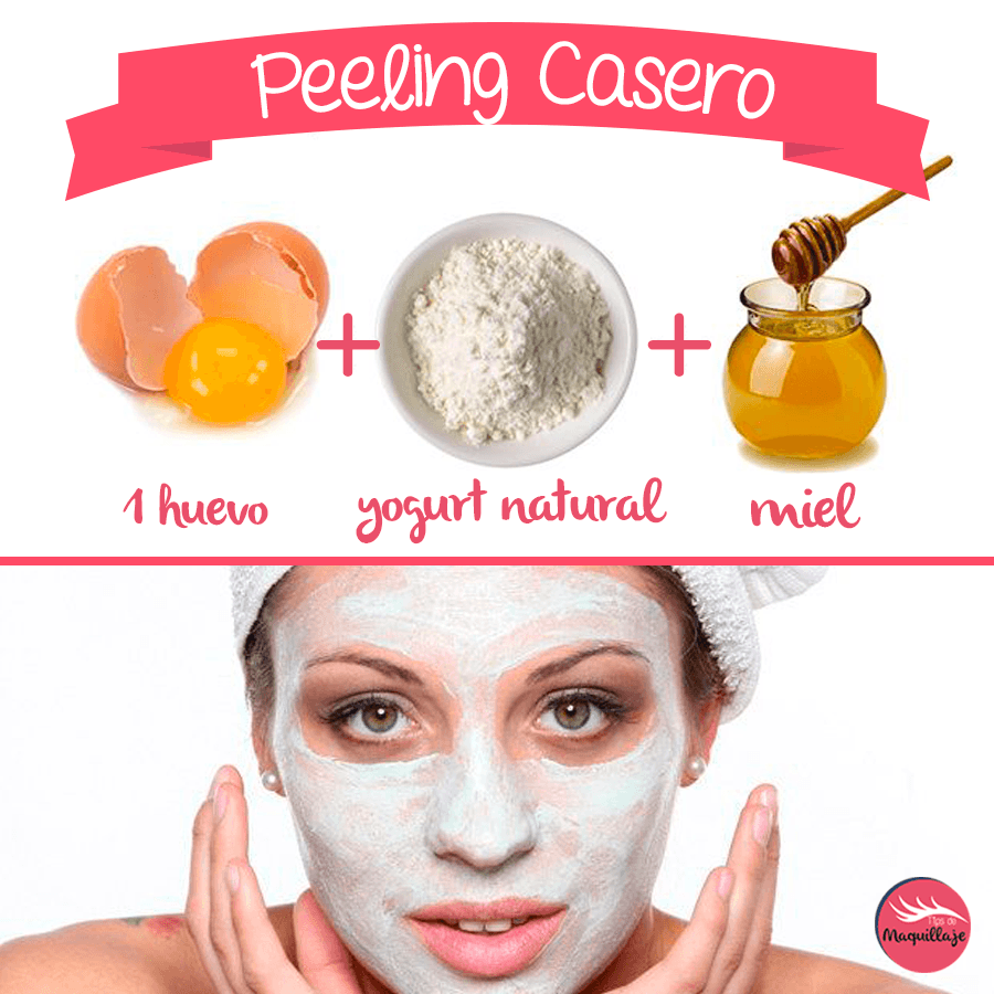 Cómo hacer un peeling casero