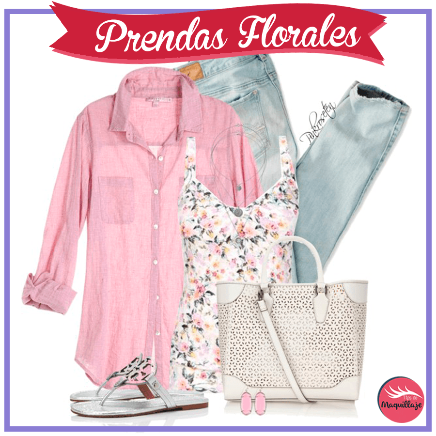 10 Maneras de Vestir prendas con Flores – Outfits