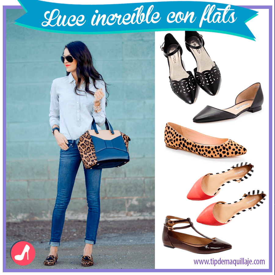 8 Formas de verte increíble usando flats