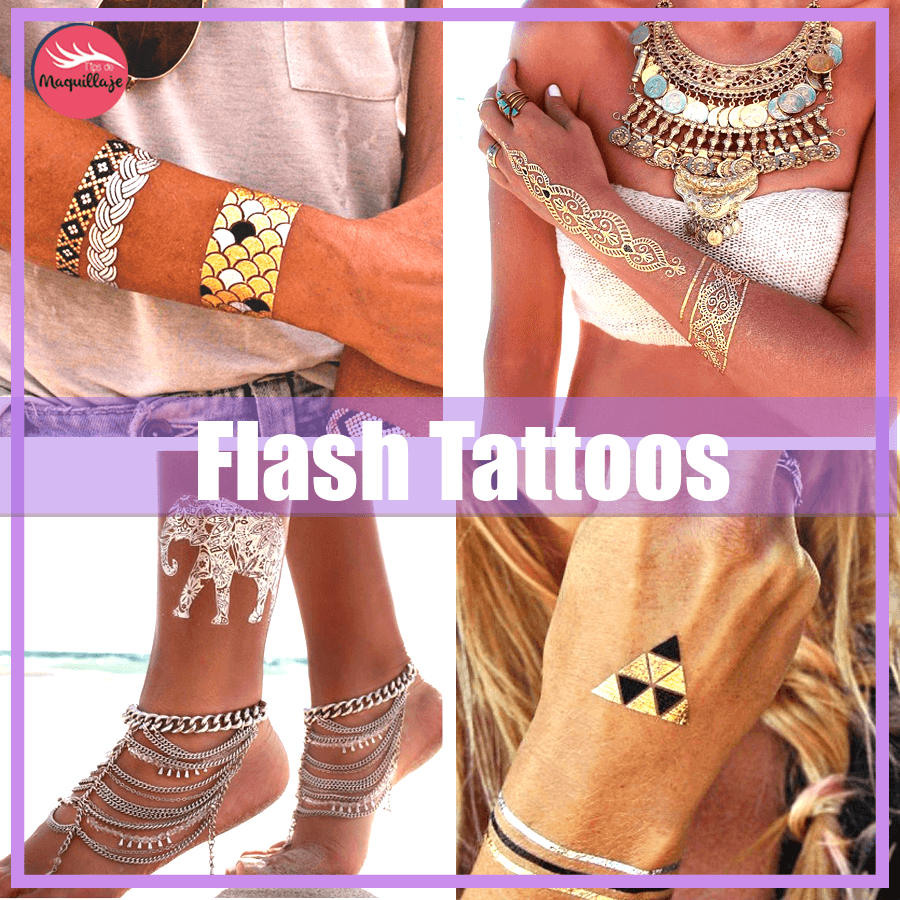Flash Tattoos: los tatuajes temporales que nos han conquistado