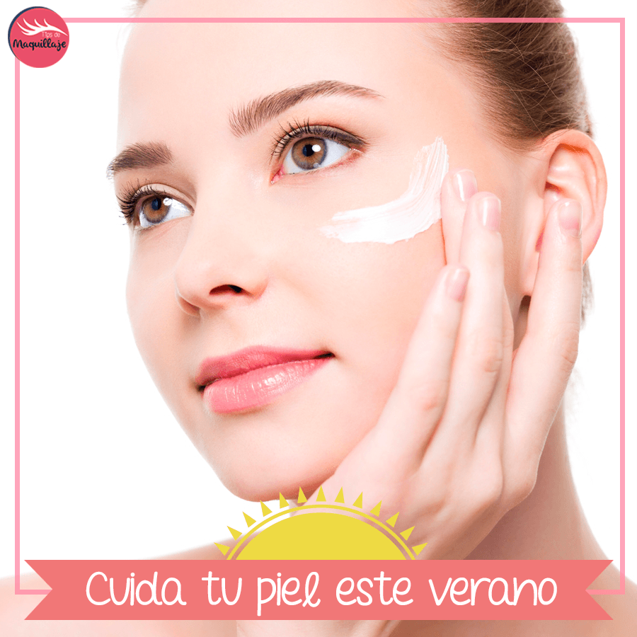 Maquillaje con filtro solar casero