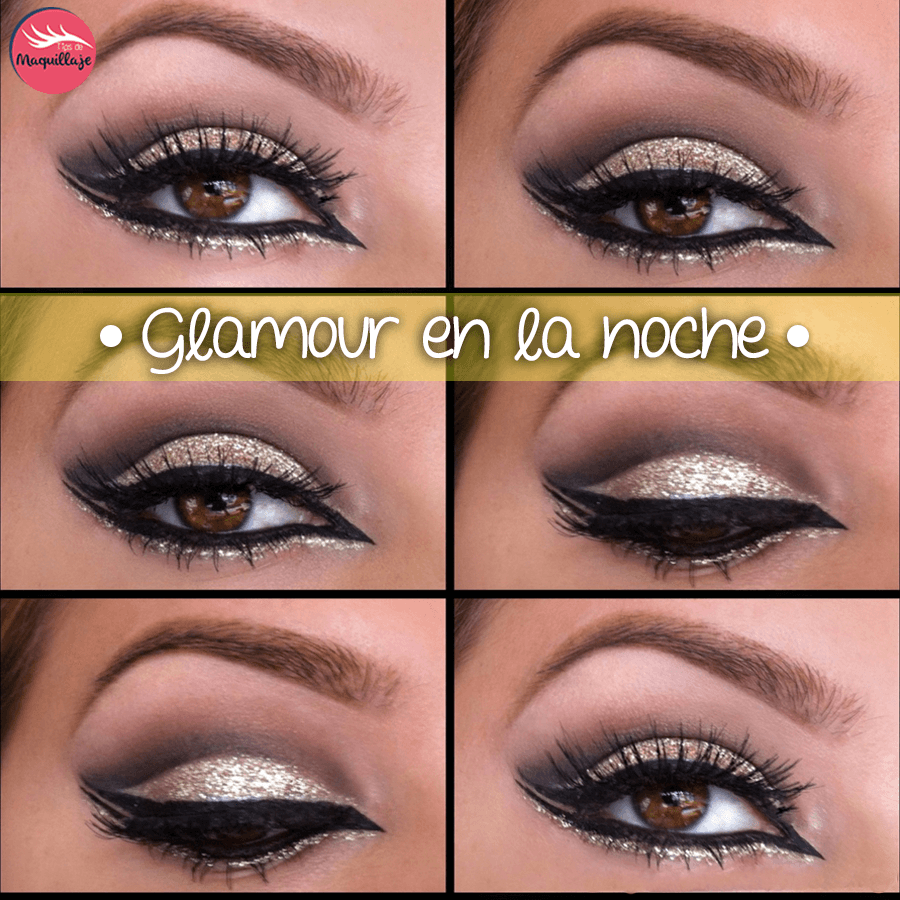 Maquillaje de noche para fiesta de gala